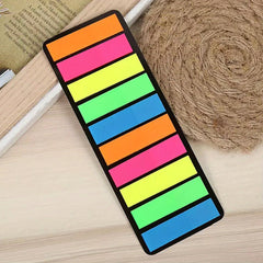 Fluorescent Sticky Memo Pads - Brighten Up Your Notes!