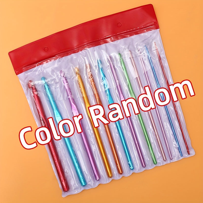 12pcs 22pcs Metal Crochet Needles Convenient Sweater Woven Crochet Tools Set