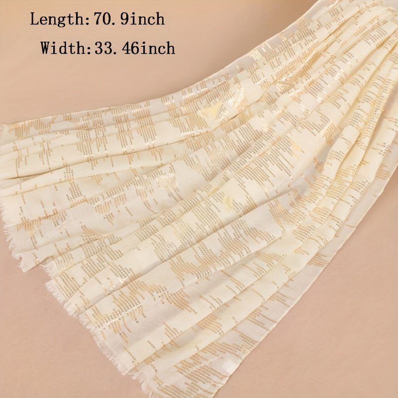Polyester Fibre Scarves for Women, Hand Washed Mature Style Neckchief