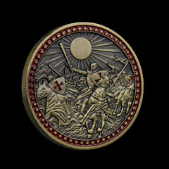 Temple Knights Challenge Coins Collectible Coins Collection And Gift