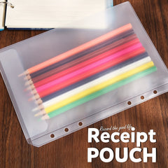 A5 Refill Paper Set with Pockets and Index Tabs