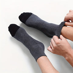 6prs Men's Mesh Breathable Ankle Socks for Sports