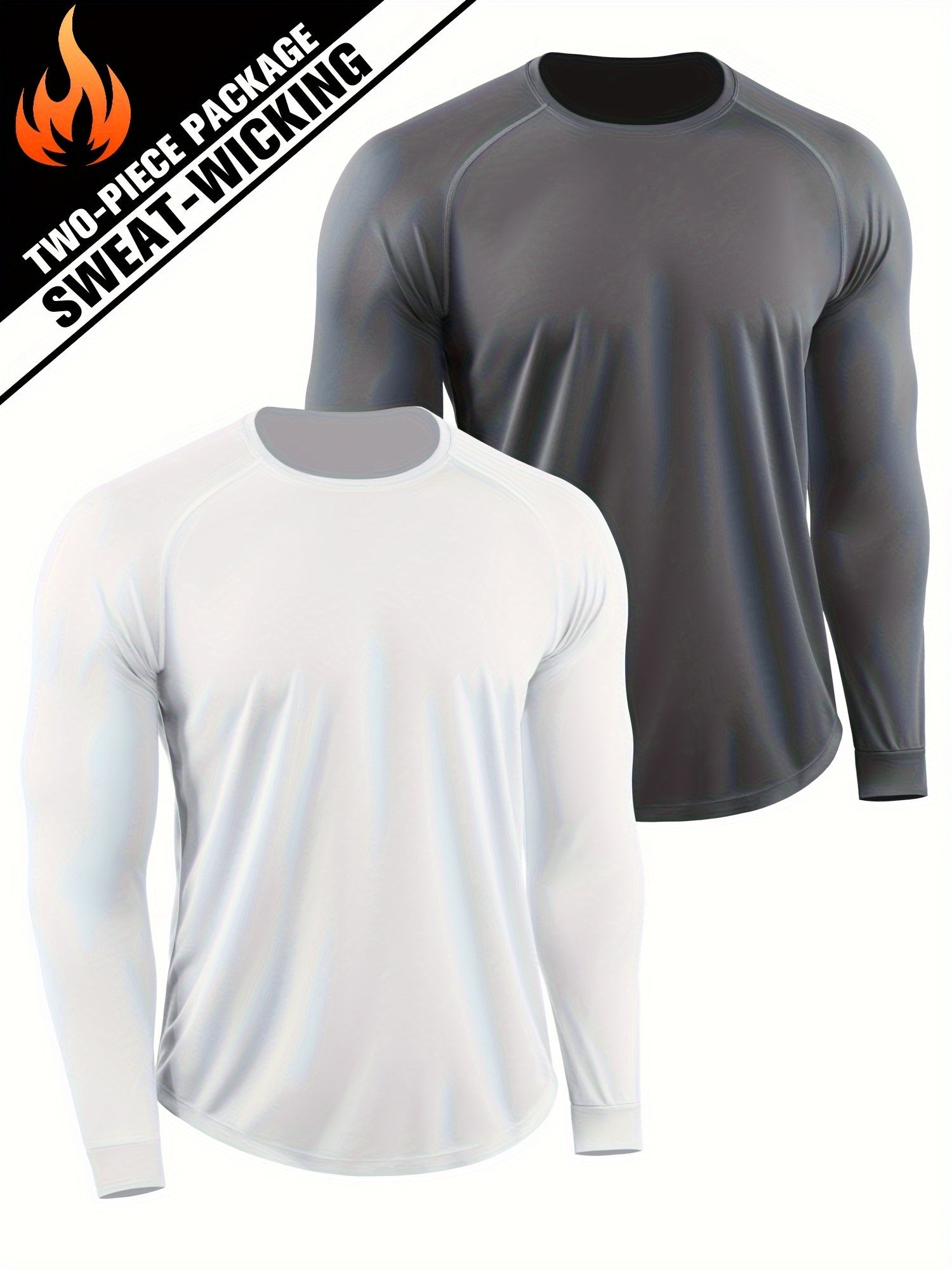 Men's Quick Drying Long Sleeve Compression T-shirt
