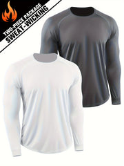 Men's Quick Drying Long Sleeve Compression T-shirt