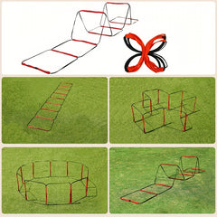 Agility Speed Ladder Footstep Training for Football and Basketball