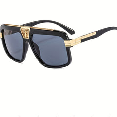 Men's Square Frame UV Protection Sunglasses
