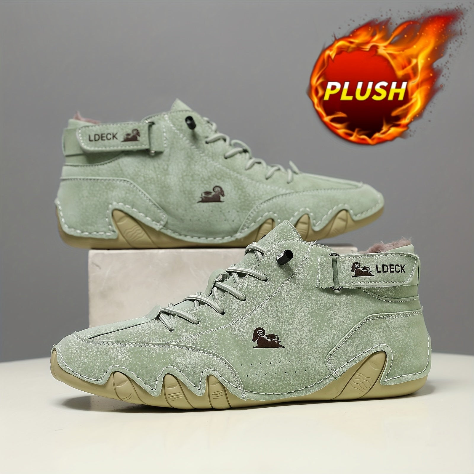 Women's Plush Inner Snow Boots Non slip Comfort Ankle Boots Walking Shoes