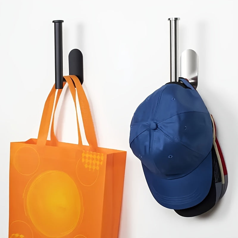 Stainless Steel Baseball Cap Hanger Wall Mounted Hat Organizer