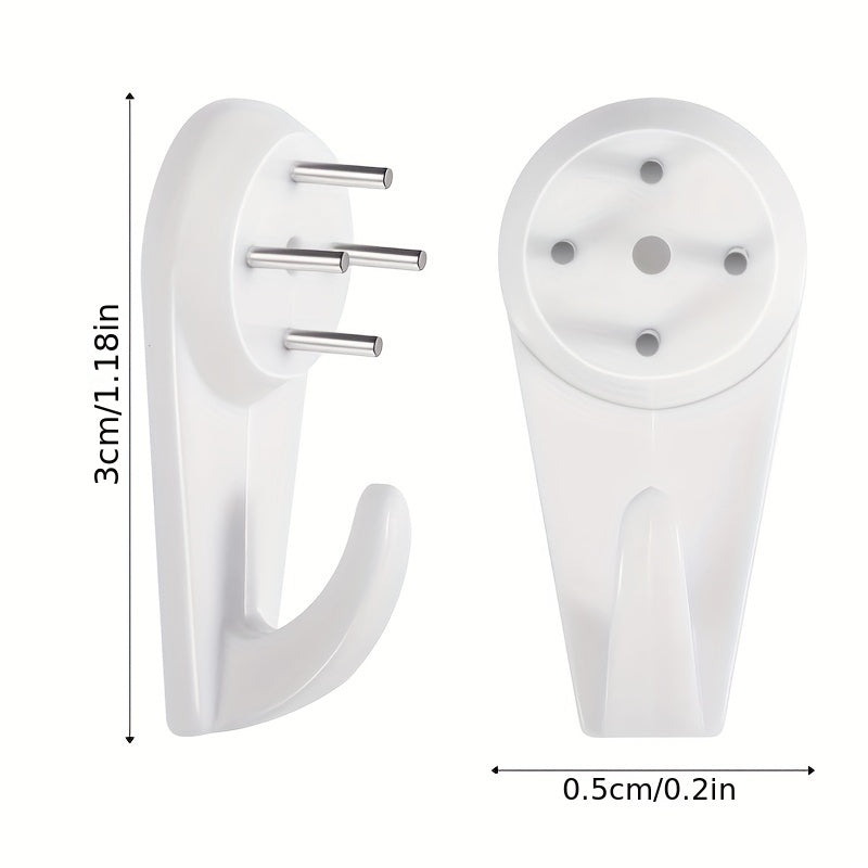 20 Invisible Nail Wall Screws And Hooks For Wall Mounted Projector Screen Frame