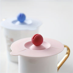 4pcs Silicone Cup Lid Mug Covers - Airtight Seal for Beverages