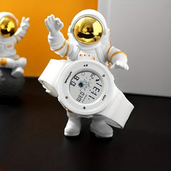 Waterproof Space Man Watch For Boys Alarm Clock
