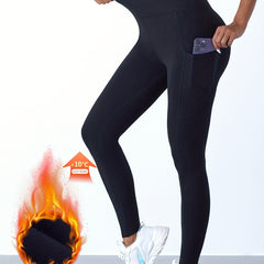 High Waist Slim Yoga Legging Pocket Workout Yoga Pant