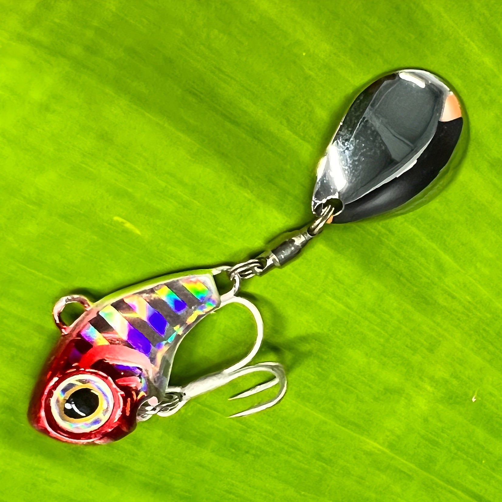 Rotating Metal VIB Fishing Lures With Sequins - 7g-24g