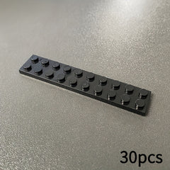 30pcs 2x10 Short Brick Building Blocks for MOC Bricks 3832 Durable ABS Material