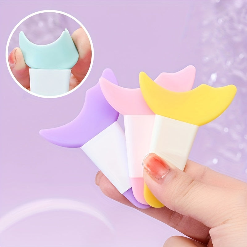Mascara Eyelash Shield Applicator Guard Tool Reusable Silicone Eyeliner Pads