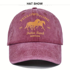 Yellowstone Graffiti Printed Baseball Cap