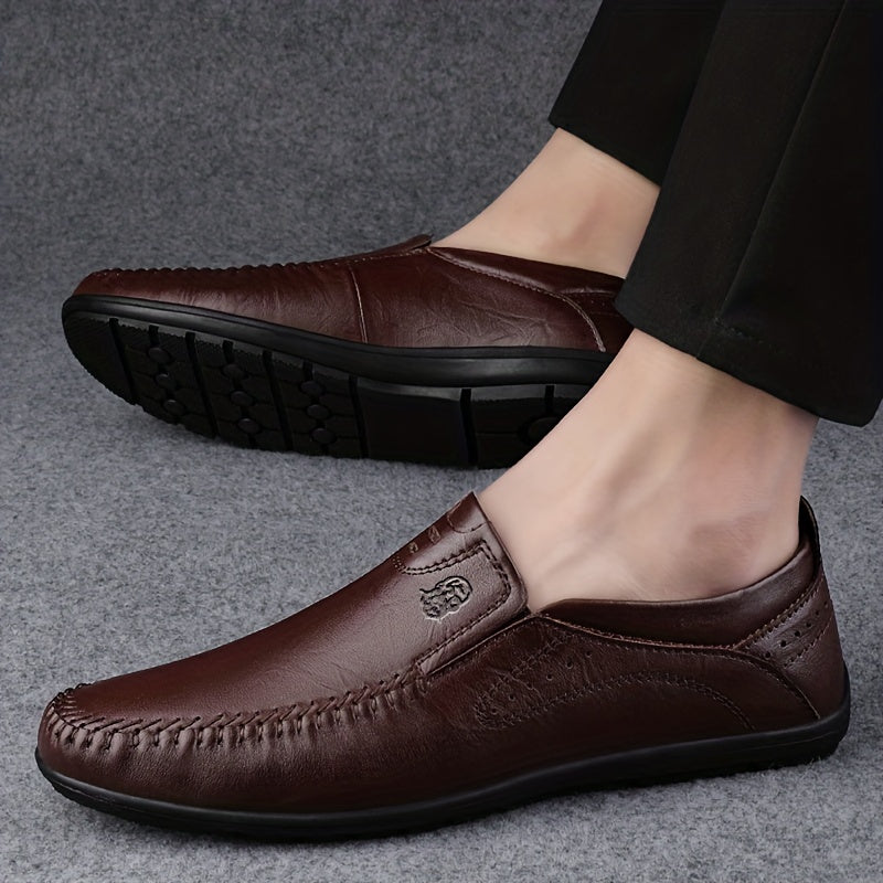 Men's Moc Toe Loafer Shoes Non Slip