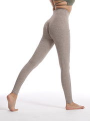 Quick Dry High Waist Butt Lifting Yoga Leggings Fitness Sports Tight Pants