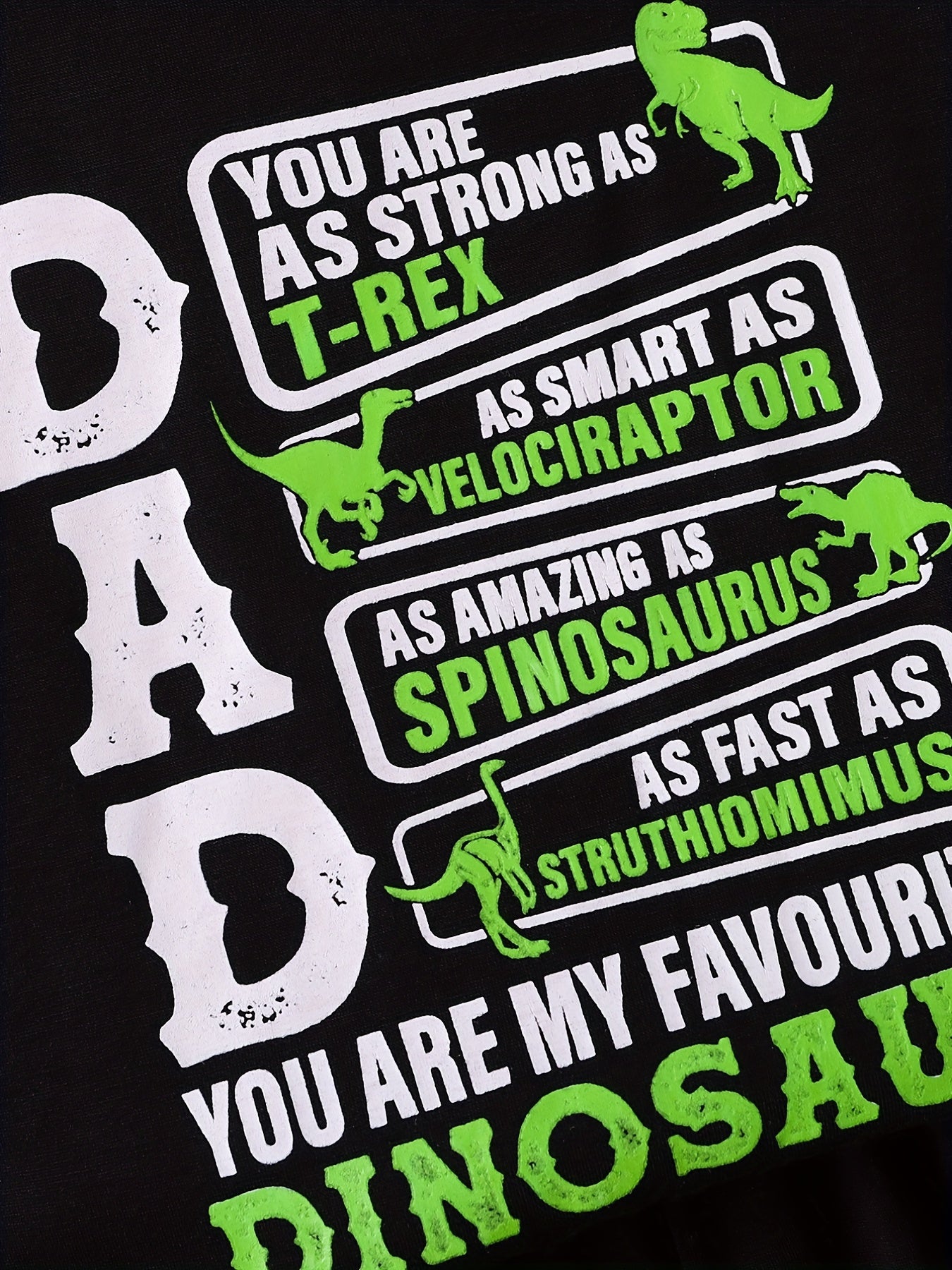 Boys Dino Graphic Print T-shirt & Shorts Set Summer Kids Clothing