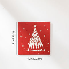 3D Pop Up Christmas Card - Winter Wonderland