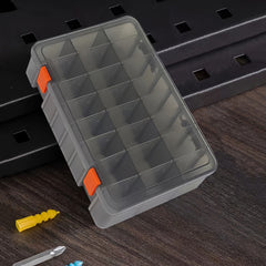 1PC Transparent Plastic Tool Box Part Classification And Organization Box