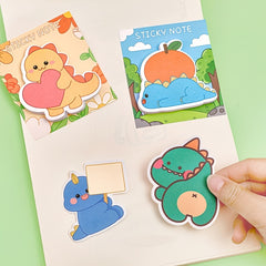 Dinosaur Sticky Notes Journal Memo Paper