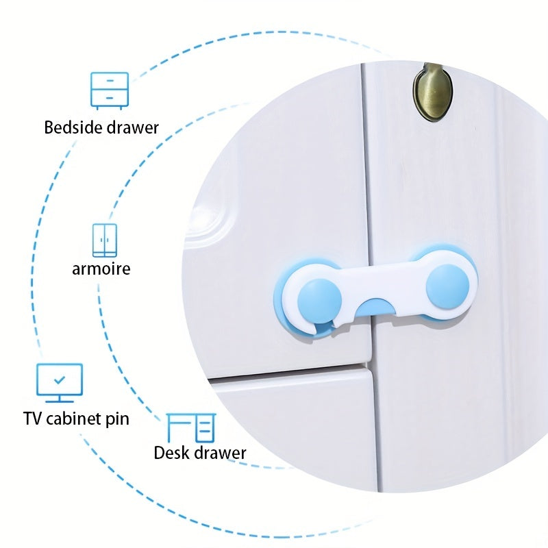 Child Protection Lock for Refrigerator & Drawer Anti-pinch & Anti-opening