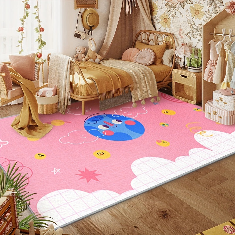 Children's Carpet Fun And Faux Cashmere Carpet Floor Mat