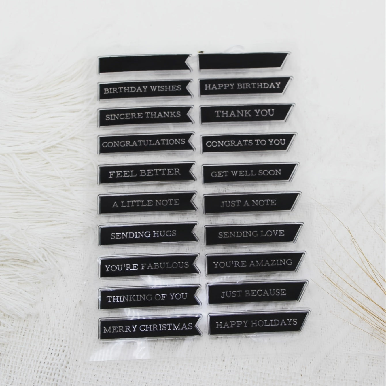 Silicone Transparent Stamp for Girls - Make Memories - Perfect Gift