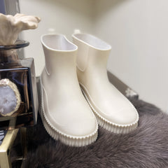 Women's Waterproof Rain Boots Comfortable Non-Slip Outdoor Work Boots