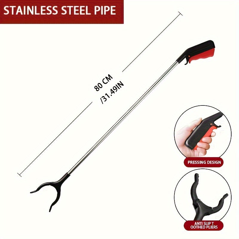 1pc 60 80 Garbage Clip Sanitary Pliers for Outdoor Camping
