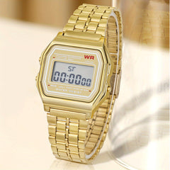 High School Luminous Watch Stainless Steel Strap Boys