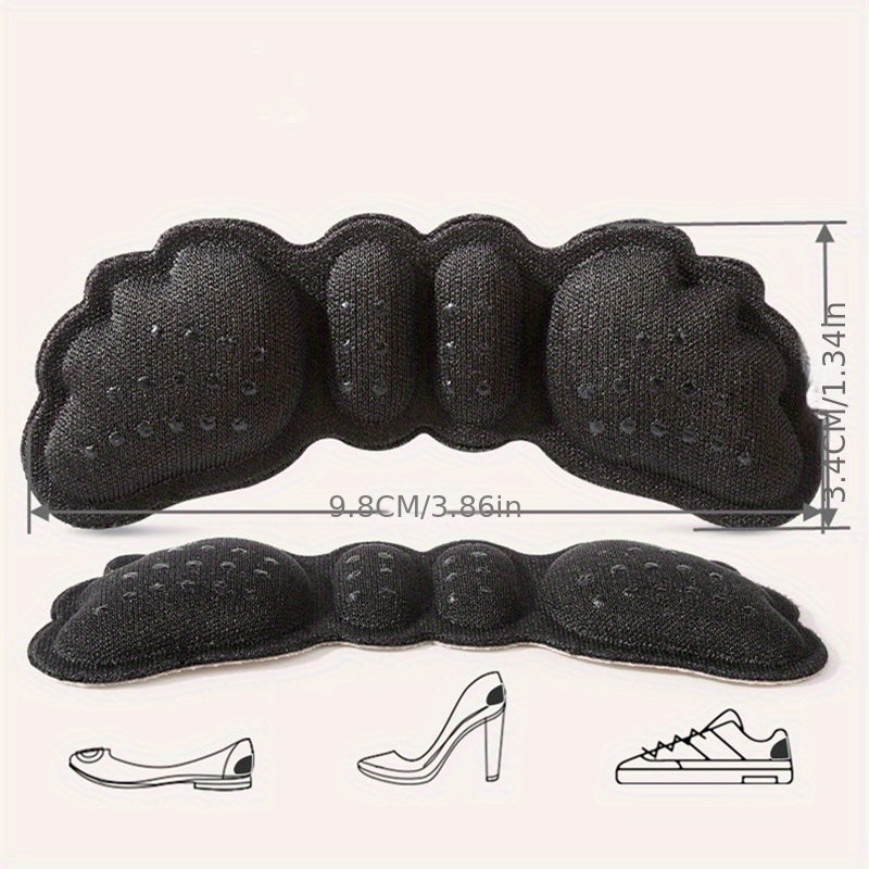 Anti-wear Heel Stickers For High Heels & Sneakers- 2pcs Pair