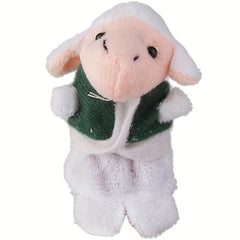 10pcs Mini Finger Puppets Set - Wolf and Little Lambs Story Finger Puppets