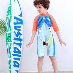 Boys Shark One piece Swimsuit Summer Kids Clothes