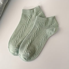 5 Pairs Soft & Comfy Low Cut Ankle Socks Women's Stockings