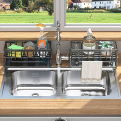 Kitchen Sink Rack Drain Baskets Countertop Storage