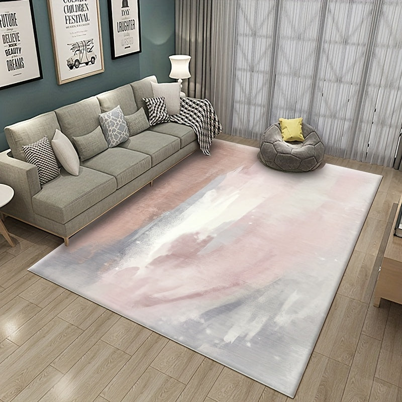 Modern Abstract Area Rugs Non slip Soft And Comfortable Rugs Nordic Heavy Carpet