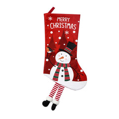 Christmas Gift Socks Hanging Decoration Gift Bag Home Decor Supplies