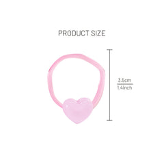 10pc Baby Girls Cartoon Pattern Hair Tie Accessories