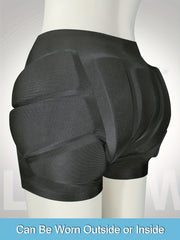 Kids' Ski Protective Shorts 3D Pad High Stretch Boys Girls Protect Hips Tailbone