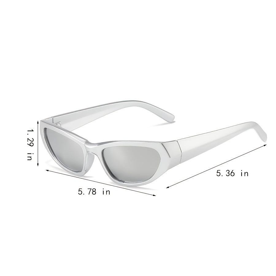 Y2K Wrap around Sunglasses Women's Sunscreen Glasses