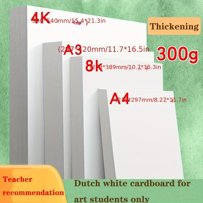 10pcs 20pcs 300g A3 A4 Dutch Cardboard for Painting Mark Pen Art Paper