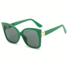 Oversized Cat Eye Sunglasses Gradient UV400 Sun Shades for Summer Beach