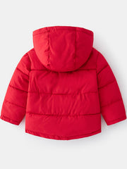 Boys Camo Puffer Coat Hooded Jacket Winter Warm Kids Clothes