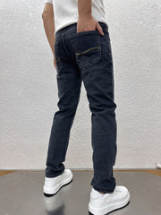 Men's Stretch Denim Straight Jeans