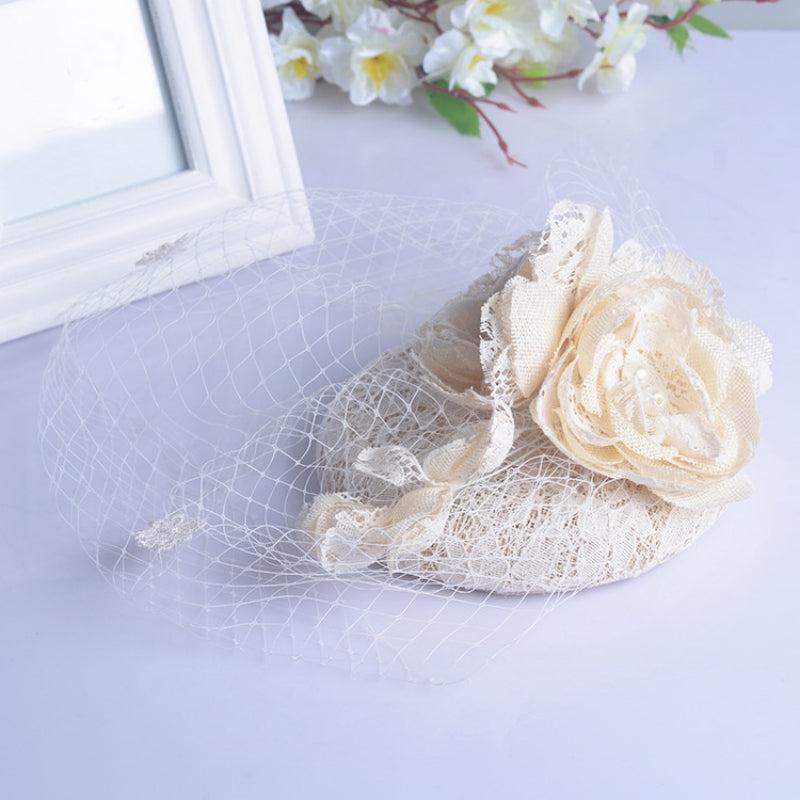 Flower Headdress Hat Wedding Dress Accessories Veil Bridal Wedding Accessories
