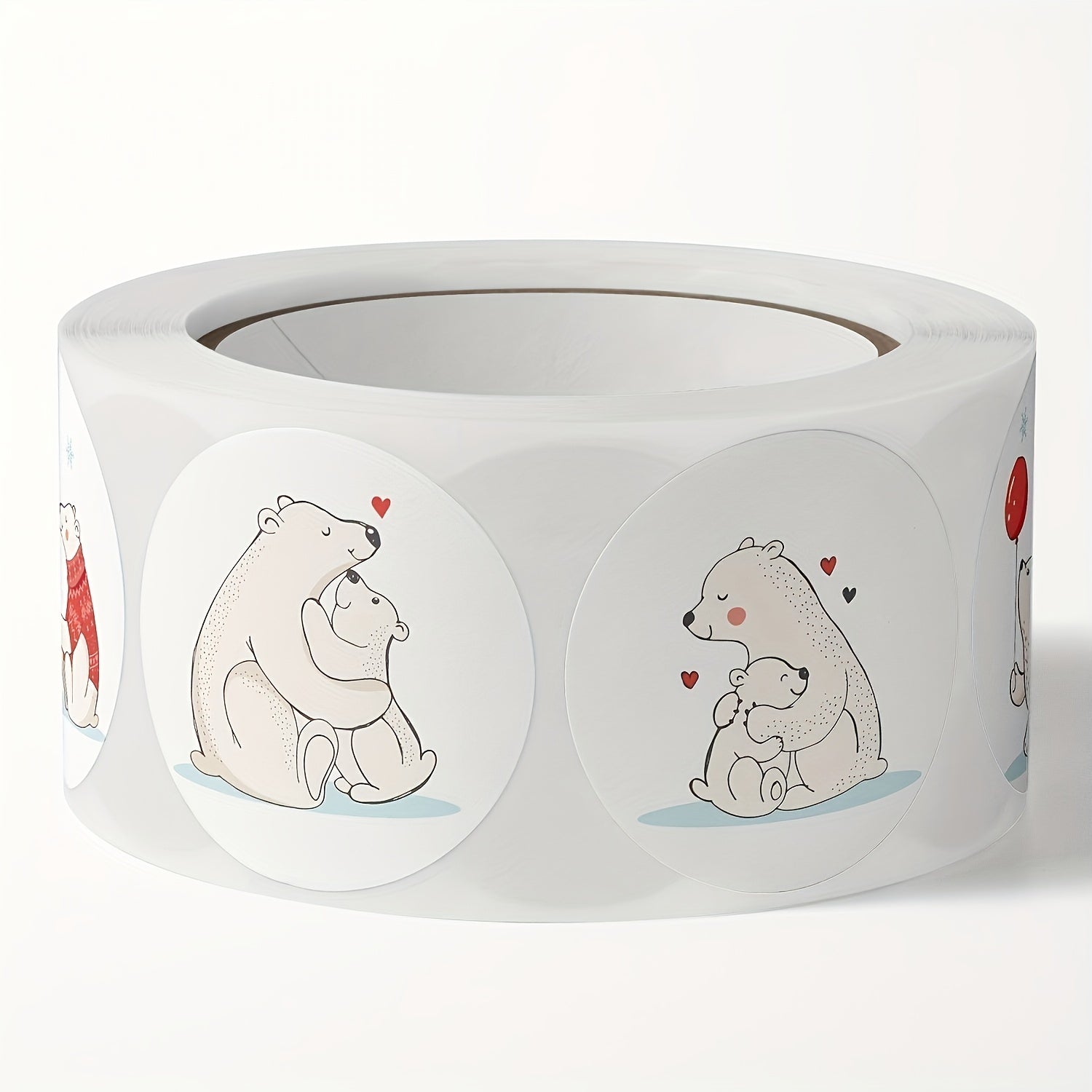 500pcs Cartoon Animal Stickers Box Seal Sticker