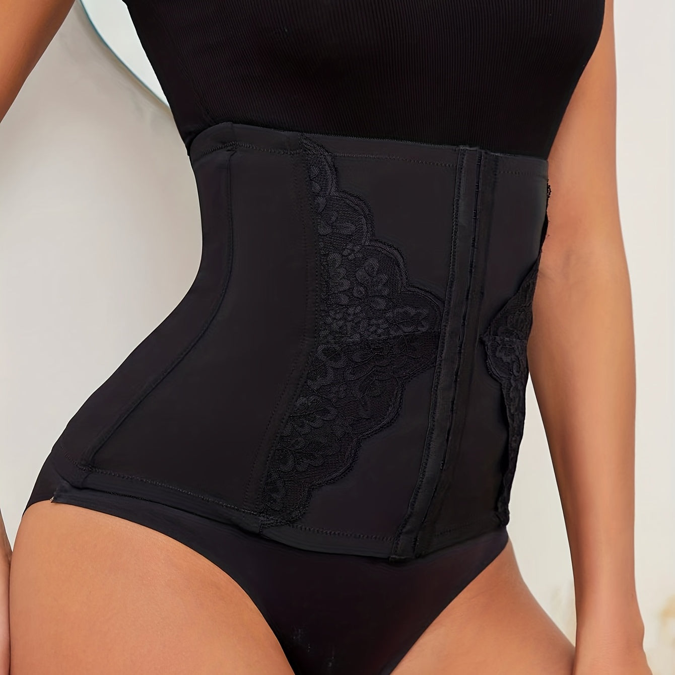 Slimming Waist Trainer Front Buckle Tummy Control Belt
