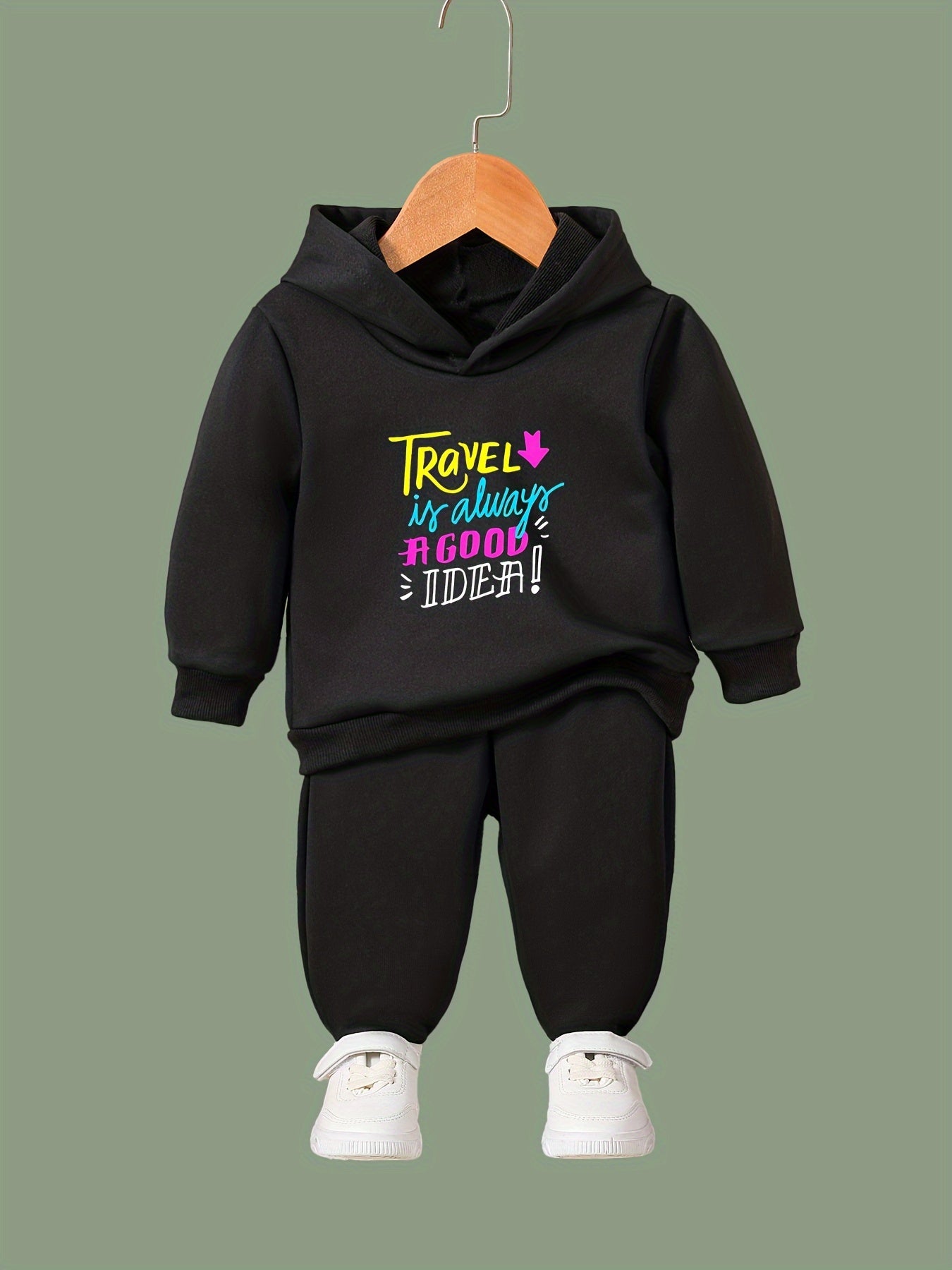 Girls' 2pcs Activewear Sets for Sports Running
